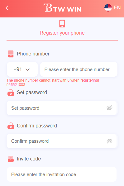 BTW Win Register